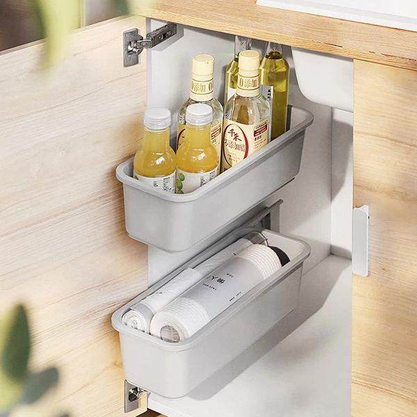 storage baskets wall-mounted kitchen organizer rack hanging basket drawer shelf cabinet push-pull for seasoning
storage baskets wall-mounted kitchen organizer rack hanging basket drawer shelf cabinet push-pull for seasoning