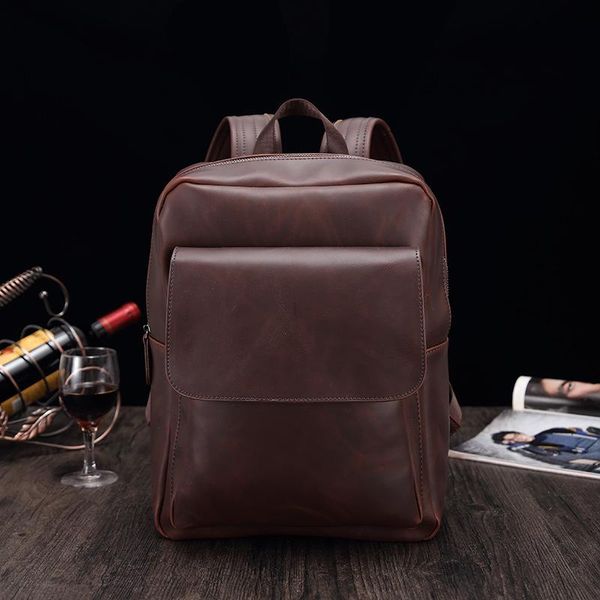 backpack 2021 retro casual computer korean version multi-platform travel bag tide men's shoulder bags
backpack 2021 retro casual computer korean version multi-platform travel bag tide men's shoulder bags