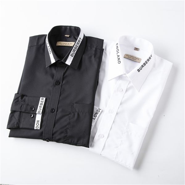 2022 luxury designer's year of business casual shirt long sleeve stripe slim for social men t-shirt fashion plaid -4xl #94, White;black
2022 luxury designer's year of business casual shirt long sleeve stripe slim for social men t-shirt fashion plaid -4xl #94, White;black