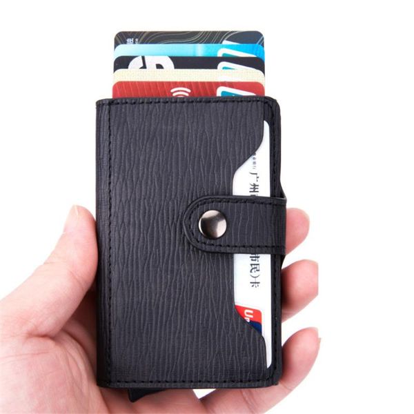 card holders rfid hasp bag antimagnetic holder men and women cover box coin purse mens wallet business case, Brown;gray
card holders rfid hasp bag antimagnetic holder men and women cover box coin purse mens wallet business case, Brown;gray