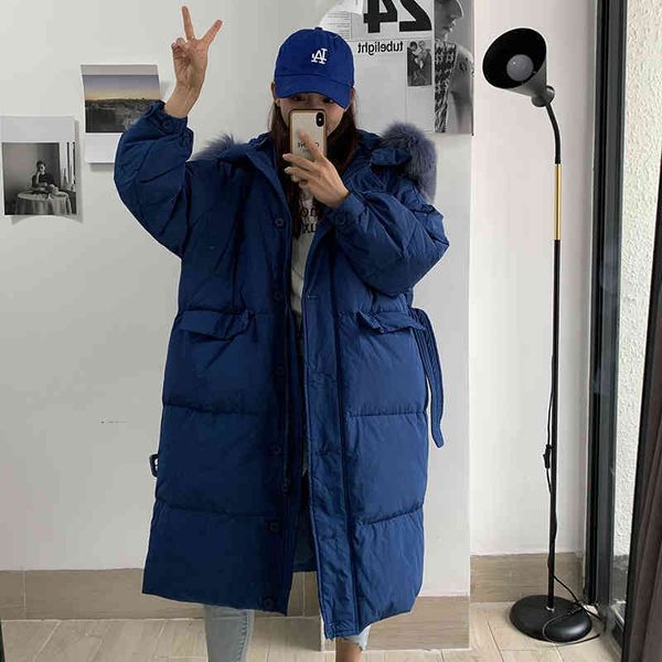 women's down & parkas coat long sleeve loose style hooded warm winter clothes white duck jacket casaco feminino fcqb, Black
women's down & parkas coat long sleeve loose style hooded warm winter clothes white duck jacket casaco feminino fcqb, Black