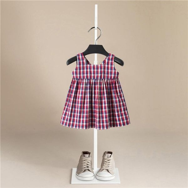 girls' dresses cute toddler summer sleeveless red plaid children casual cotton dress kids dresses for girls, Red;yellow
girls' dresses cute toddler summer sleeveless red plaid children casual cotton dress kids dresses for girls, Red;yellow