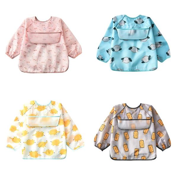 bibs & burp cloths children waterproof bib long-sleeved baby overalls eating clothes born infant saliva towel stuff
bibs & burp cloths children waterproof bib long-sleeved baby overalls eating clothes born infant saliva towel stuff