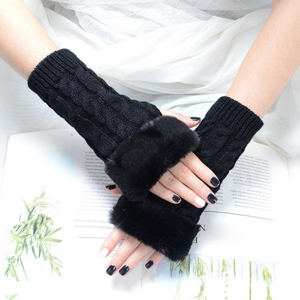 five fingers gloves 2021 autumn winter solid color students write keep warm korean knitting women fingerless protection hand hair mouth, Blue;gray
five fingers gloves 2021 autumn winter solid color students write keep warm korean knitting women fingerless protection hand hair mouth, Blue;gray