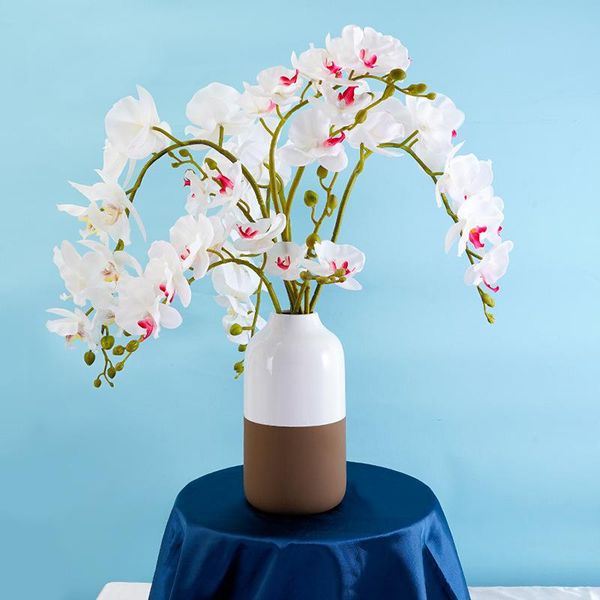 decorative flowers & wreaths 2pcs simulation 3d real feal 9 heads phalaenopsis artificial orchid imitation flower wedding home decoration hi
decorative flowers & wreaths 2pcs simulation 3d real feal 9 heads phalaenopsis artificial orchid imitation flower wedding home decoration hi