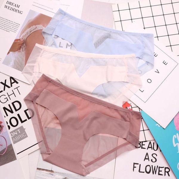 summer thin seamless transparent underwear women hollow out stitched net panties lingerie briefs, Black;white
summer thin seamless transparent underwear women hollow out stitched net panties lingerie briefs, Black;white