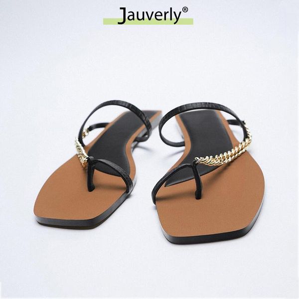 slippers designer chain decorated flat with 2021 summer women's sandals fashion black square toe shoes
slippers designer chain decorated flat with 2021 summer women's sandals fashion black square toe shoes
