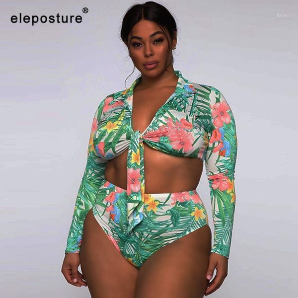 plus size swimwear women 2021 leaves print bikini long sleeves swimsuit female high waisted bathing suits summer beach wear women's, White;black
plus size swimwear women 2021 leaves print bikini long sleeves swimsuit female high waisted bathing suits summer beach wear women's, White;black