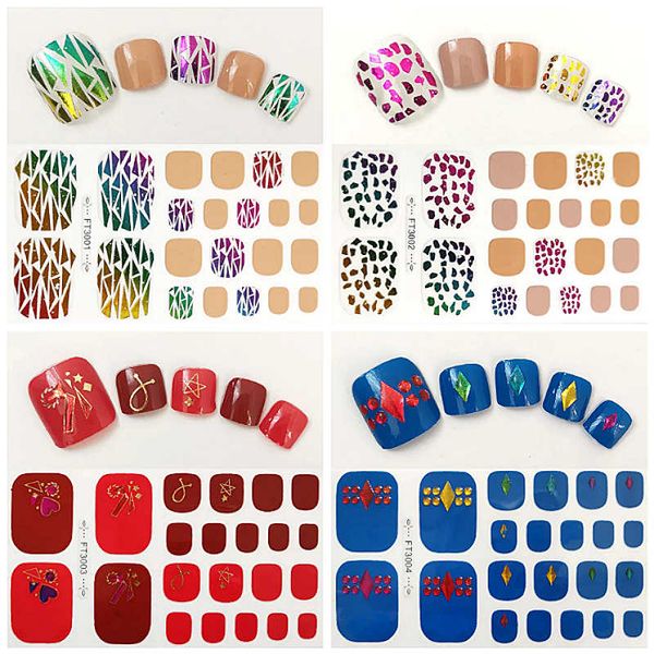 fashion diy toenail decals sheet 22 tips gold stamping 2d nail sticker foils for feet shining waterproof nails stickers, Black
fashion diy toenail decals sheet 22 tips gold stamping 2d nail sticker foils for feet shining waterproof nails stickers, Black