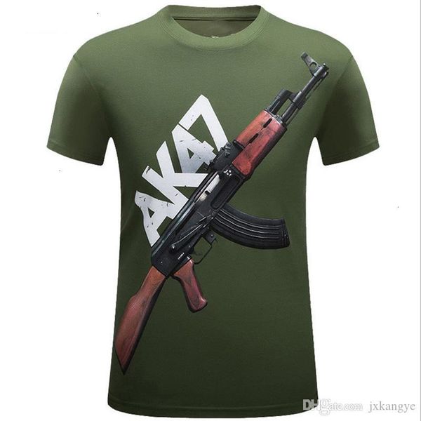 men's t-shirts summer t shirt original 3d print ak47 t-shirt short sleeve european and american big size fashion d9fz, White;black
men's t-shirts summer t shirt original 3d print ak47 t-shirt short sleeve european and american big size fashion d9fz, White;black