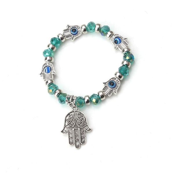 charm bracelets evil eye fatima palm eyes beaded bracelet in europe and america for woman man gift, Golden;silver
charm bracelets evil eye fatima palm eyes beaded bracelet in europe and america for woman man gift, Golden;silver