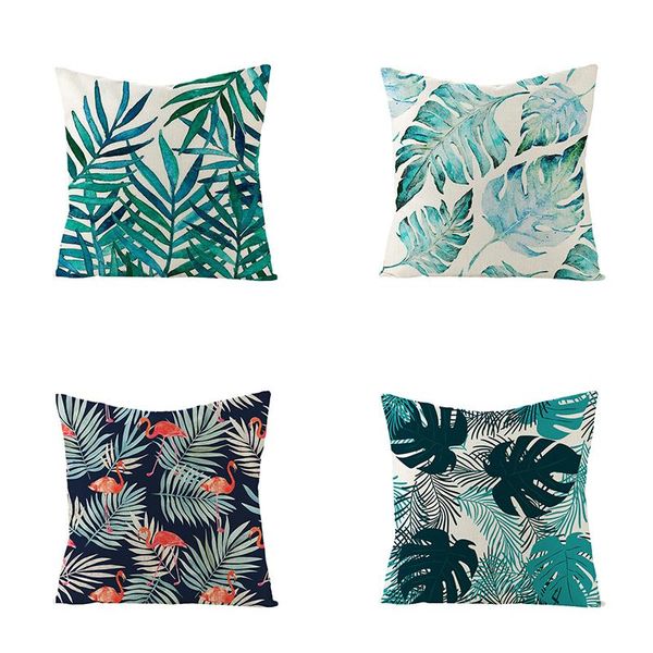 cushion/decorative pillow cotton linen tropical plants case sofa car throw cushion cover gift for home decoration green leaves 45*45cm
cushion/decorative pillow cotton linen tropical plants case sofa car throw cushion cover gift for home decoration green leaves 45*45cm