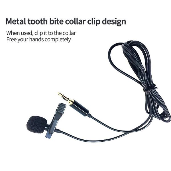 upgraded lavalier lapel microphone omnidirectional mic with easy clip on system perfect for recording interview video conference microphones
upgraded lavalier lapel microphone omnidirectional mic with easy clip on system perfect for recording interview video conference microphones