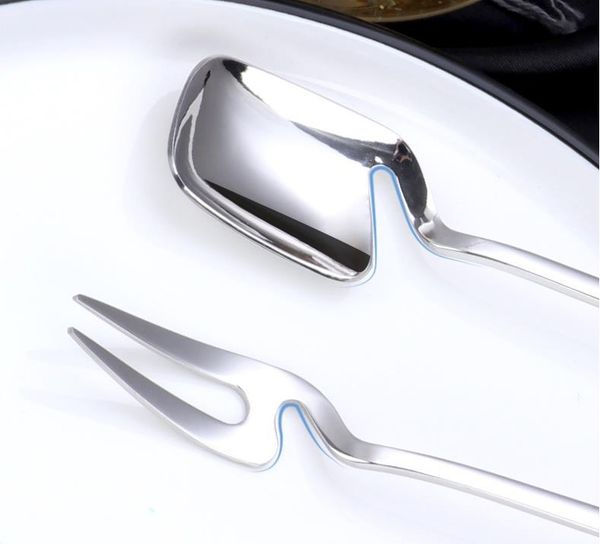 spoons stainless steel coffee stirring spoon dessert fork creative v-shaped tableware
spoons stainless steel coffee stirring spoon dessert fork creative v-shaped tableware