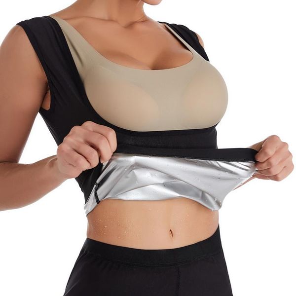 women's shapers body shaper women sweat sauna vest tummy control waist trainer corset workout slimming fitness clothing tank, Black;white
women's shapers body shaper women sweat sauna vest tummy control waist trainer corset workout slimming fitness clothing tank, Black;white
