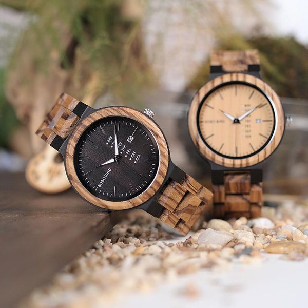 wristwatches relogio masculino bobo bird wood men watches erkek kol saati quartz wristwatch male show date and week timepieces in boyfriend, Slivery;brown
wristwatches relogio masculino bobo bird wood men watches erkek kol saati quartz wristwatch male show date and week timepieces in boyfriend, Slivery;brown