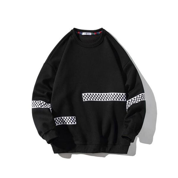 men's hoodies & sweatshirts loose designer hoodie for men women plaid autumn pull homme sweat clothing sudaderas moletom, Black
men's hoodies & sweatshirts loose designer hoodie for men women plaid autumn pull homme sweat clothing sudaderas moletom, Black
