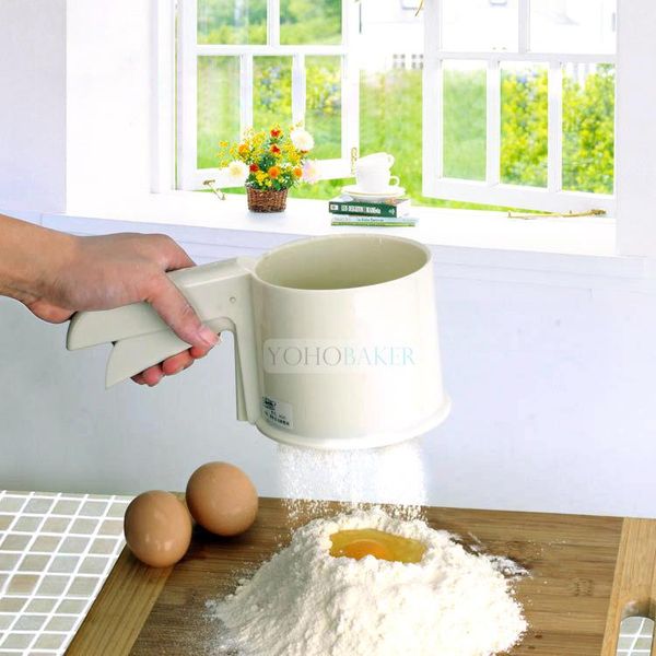 hand press type flour sieve cup design easy to take professional baking supplies screen mesh necessary tools for cakes & pastry
hand press type flour sieve cup design easy to take professional baking supplies screen mesh necessary tools for cakes & pastry