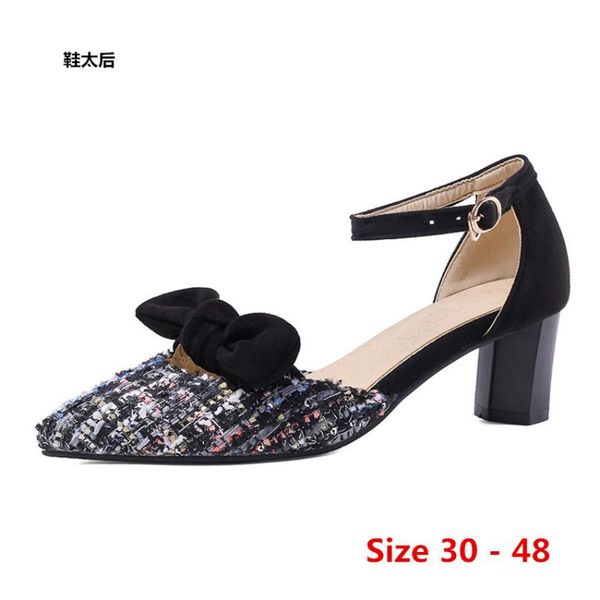 dress shoes stiletto d'orsay women pumps high heel party wedding concise office lady heels small big size 30 - 48, Black
dress shoes stiletto d'orsay women pumps high heel party wedding concise office lady heels small big size 30 - 48, Black