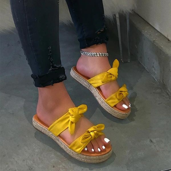 slippers women's platform woman double bowties summer flat beach shoes ladies casual comfortable slides female 2021, Black
slippers women's platform woman double bowties summer flat beach shoes ladies casual comfortable slides female 2021, Black