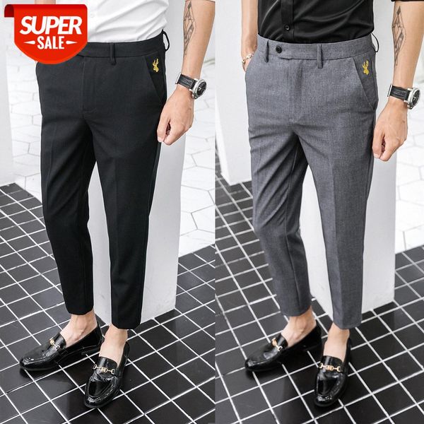 suit pants men's straight nine-point trousers loose business casual drape slim fit 9-point #yj4g, Black
suit pants men's straight nine-point trousers loose business casual drape slim fit 9-point #yj4g, Black