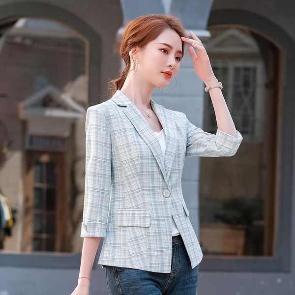 women's suits & blazers formal business blazer coat ol styles summer elegant green jackets for women ladies office outwear, White;black
women's suits & blazers formal business blazer coat ol styles summer elegant green jackets for women ladies office outwear, White;black