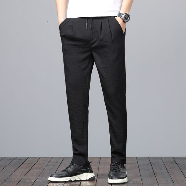pants 2021spring and summer men's business slim casual pants fashion classic style elasticity trousers male brand blue dark gray, Black
pants 2021spring and summer men's business slim casual pants fashion classic style elasticity trousers male brand blue dark gray, Black