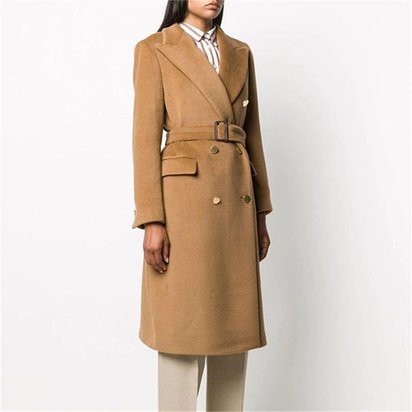women's wool & blends women coats winter long elegant sashes fashion vintage ladies plus size 40oo, Black
women's wool & blends women coats winter long elegant sashes fashion vintage ladies plus size 40oo, Black