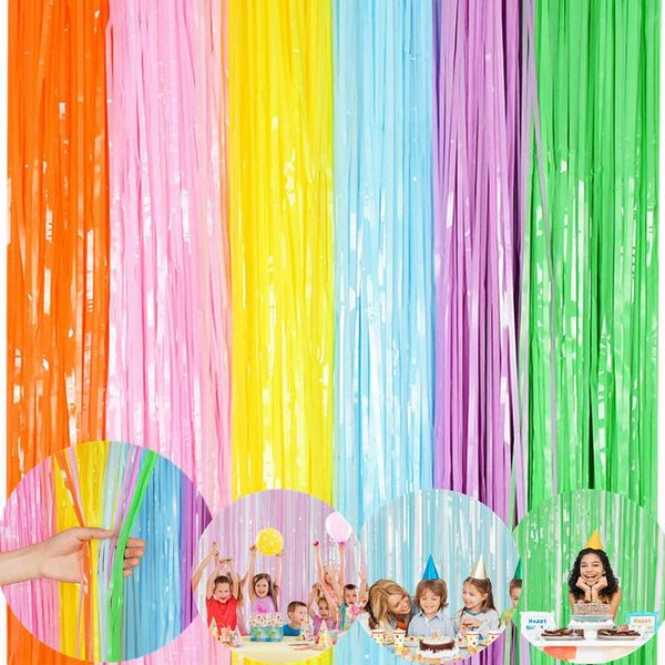 party decoration backdrop tinsel fringe plastic curtains wedding festival wall birthday baby shower curtain po props supplies
party decoration backdrop tinsel fringe plastic curtains wedding festival wall birthday baby shower curtain po props supplies