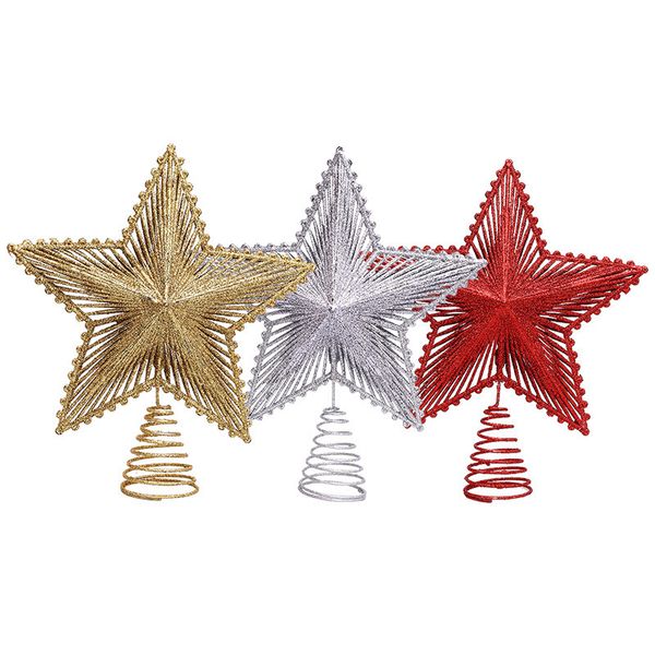 gold silver glitter christmas tree stars for xmas trees ornament exquisite iron art star festival decoration navidad
gold silver glitter christmas tree stars for xmas trees ornament exquisite iron art star festival decoration navidad