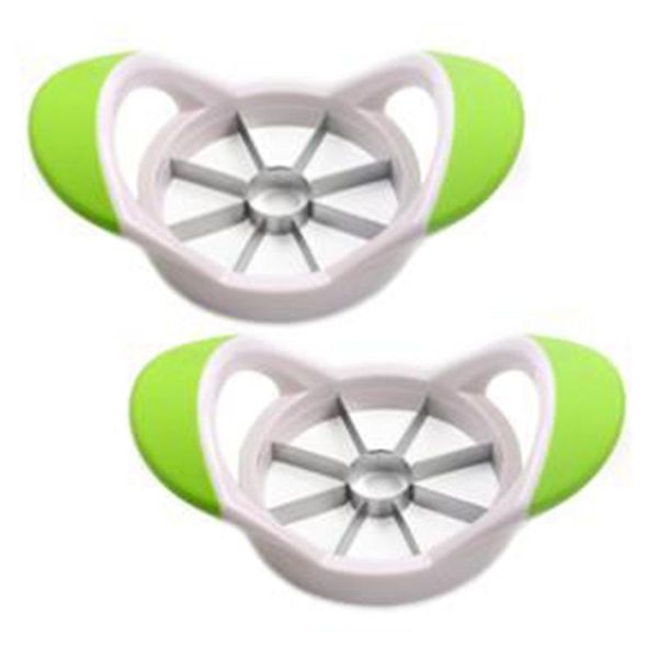food processors apple slicer - corer divider cutter wedger tool 430 grade stainless steel -rust resistant 2pcs
food processors apple slicer - corer divider cutter wedger tool 430 grade stainless steel -rust resistant 2pcs