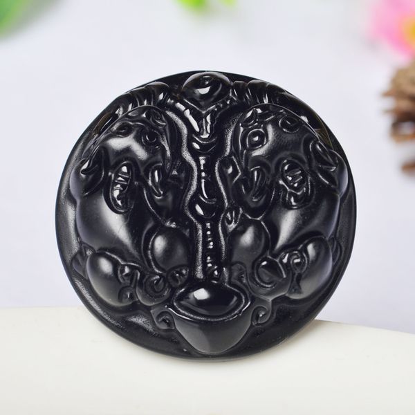 beautiful handwork natural jade black obsidian carved pixiu safety lucky pendants necklace fine fashion jewelry, Black;brown
beautiful handwork natural jade black obsidian carved pixiu safety lucky pendants necklace fine fashion jewelry, Black;brown