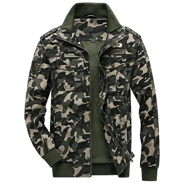 men's jackets outdoor camouflage bomber jacket cotton loose oversize casual embroidered insignia hiking coat spring daily m-6xl, Black;brown
men's jackets outdoor camouflage bomber jacket cotton loose oversize casual embroidered insignia hiking coat spring daily m-6xl, Black;brown