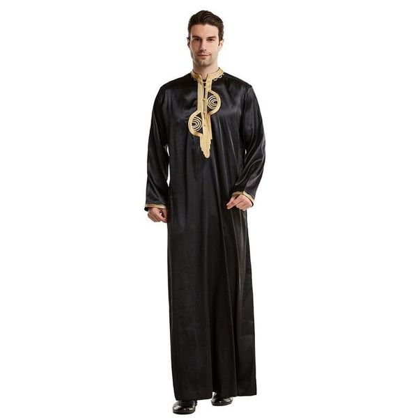 ethnic clothing muslim men emobroidery thawb thobe dishdasha uae kandourah saudi arabia traditional costumes islamic modest robe jubba, Red
ethnic clothing muslim men emobroidery thawb thobe dishdasha uae kandourah saudi arabia traditional costumes islamic modest robe jubba, Red