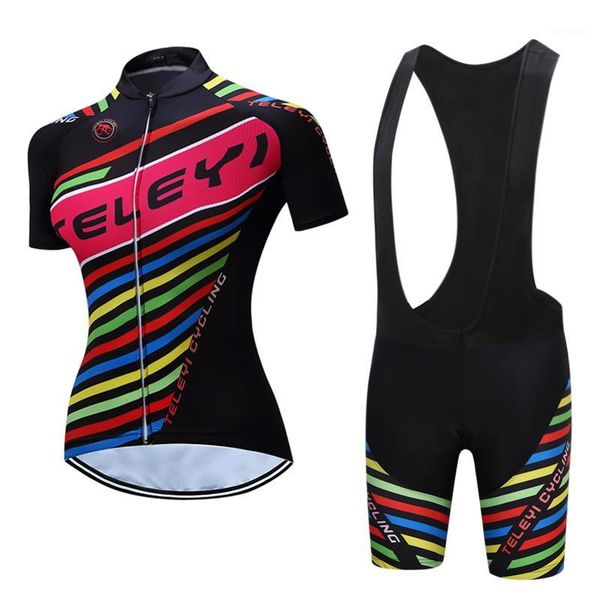 women breathable cycling clothing 2021 summer road bike jersey short set female bicycle uniform mtb dress sport kit maillot suit1, Black;blue
women breathable cycling clothing 2021 summer road bike jersey short set female bicycle uniform mtb dress sport kit maillot suit1, Black;blue