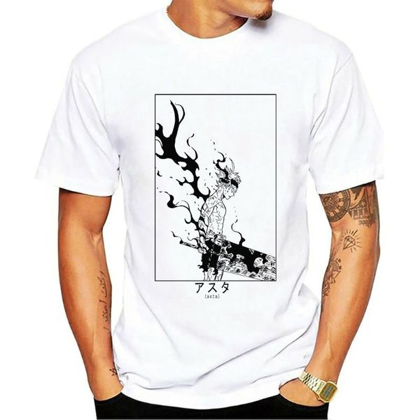 men's t-shirts japanese anime black clover t shirt men kawaii summer cartoon graphic tees fashion t-shirt harajuku tshirt male, White;black
men's t-shirts japanese anime black clover t shirt men kawaii summer cartoon graphic tees fashion t-shirt harajuku tshirt male, White;black