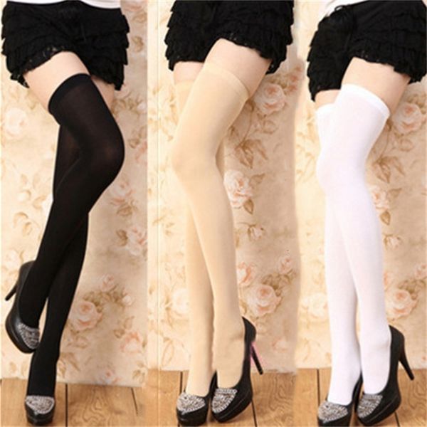 socks hosiery spring and summer thin women's silk stockings knee socks products, Black;white
socks hosiery spring and summer thin women's silk stockings knee socks products, Black;white