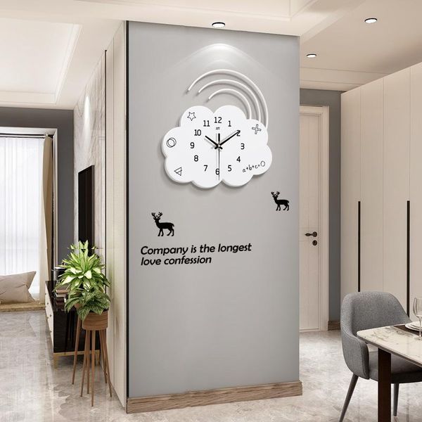 wall clocks personality creative cartoon cloud clock modern minimalist living room bedroom children's silent electronic
wall clocks personality creative cartoon cloud clock modern minimalist living room bedroom children's silent electronic
