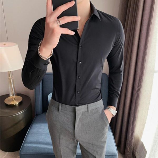 men's casual shirts autumn collar embroidery fashion slim long sleeve shirt solid gray white black business office men
men's casual shirts autumn collar embroidery fashion slim long sleeve shirt solid gray white black business office men
