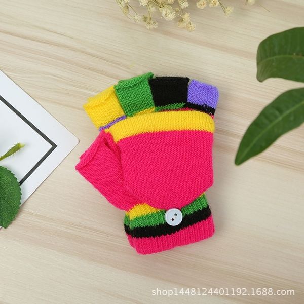 D0G2 2020 winter mittens kindergarten warm children' cute cartoon korean kindergarten knitted flip half finger warm gloves and gloves, Blue;gray
D0G2 2020 winter mittens kindergarten warm children' cute cartoon korean kindergarten knitted flip half finger warm gloves and gloves, Blue;gray