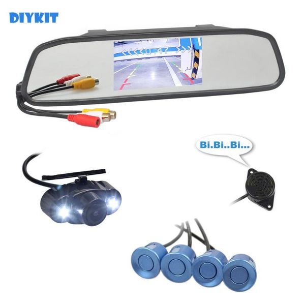 car rear view cameras& parking sensors diykit 4 4.3 inch mirror monitor + video radar led camera assistance system
car rear view cameras& parking sensors diykit 4 4.3 inch mirror monitor + video radar led camera assistance system