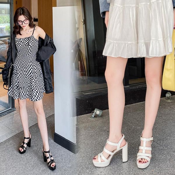 thick bottom heel sandals female 2021 summer 10cm high heels fish mouth waterproof platform z795, Black
thick bottom heel sandals female 2021 summer 10cm high heels fish mouth waterproof platform z795, Black