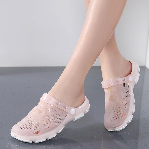 slippers 2021 women sandals hole beach shoes half drag women's couple models men's four seasons, Black
slippers 2021 women sandals hole beach shoes half drag women's couple models men's four seasons, Black
