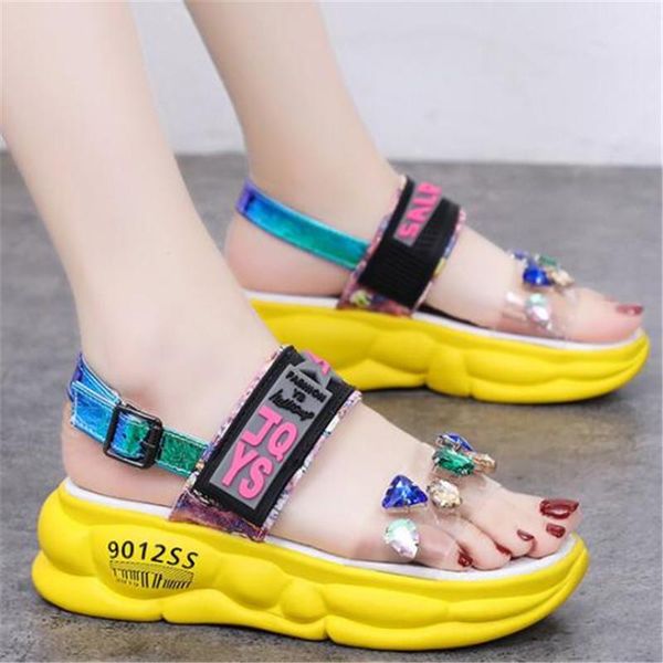 sandals summer women sports colorful rhinestone open toe platform shoes woman rome ladies casual beach shoe 35-40, Black
sandals summer women sports colorful rhinestone open toe platform shoes woman rome ladies casual beach shoe 35-40, Black
