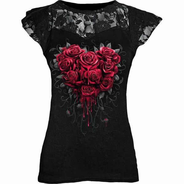 goth punk graphic t-shirt women plus size y2k clothing summer short sleeve vintage 5xl lace tee shirts bodycon ladies 2021 women's, White
goth punk graphic t-shirt women plus size y2k clothing summer short sleeve vintage 5xl lace tee shirts bodycon ladies 2021 women's, White