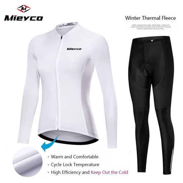 racing sets 2021 white winter thermal fleece cycling jersey warm ropa ciclismo long sleeve ensemble femme 2 pièces outdoor sports shirt, Black;blue
racing sets 2021 white winter thermal fleece cycling jersey warm ropa ciclismo long sleeve ensemble femme 2 pièces outdoor sports shirt, Black;blue