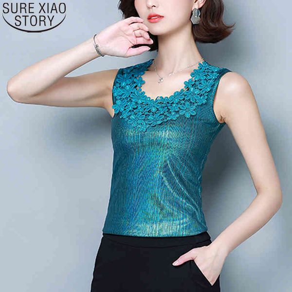 women camis tank bright yarn summer slim fit lace outer wear blouses fashion solid floral round collar clothes 9490 210417, White
women camis tank bright yarn summer slim fit lace outer wear blouses fashion solid floral round collar clothes 9490 210417, White