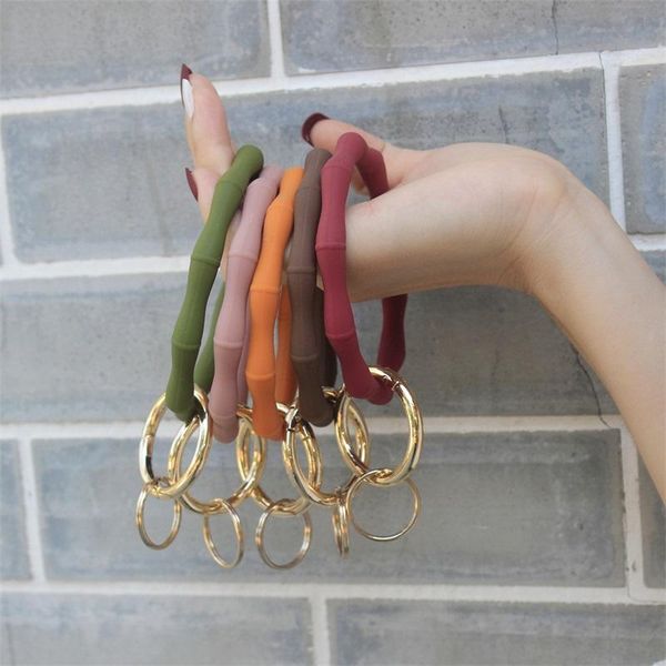 women girls silicone bracelet outdoor sports key ring bangle keyring ring circle key ring keychain wristlet keyrings jewelry, Silver
women girls silicone bracelet outdoor sports key ring bangle keyring ring circle key ring keychain wristlet keyrings jewelry, Silver
