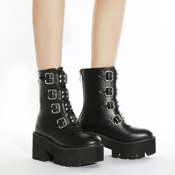 boots black high tube super fiber thick bottom heel with back zipper large stage women's leather
boots black high tube super fiber thick bottom heel with back zipper large stage women's leather