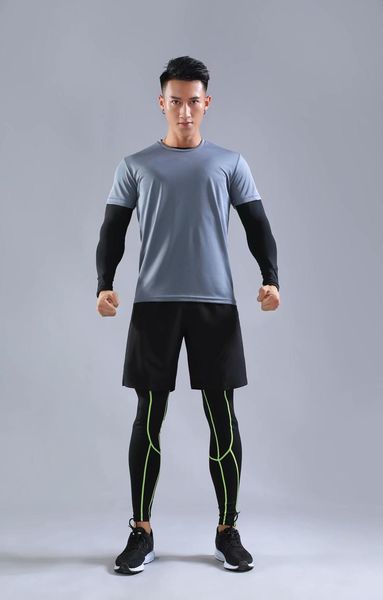 men's tracksuits 4 pcs tracksuit gym fitness compression sports suit clothes running jogging sport wear exercise workout tights, Gray
men's tracksuits 4 pcs tracksuit gym fitness compression sports suit clothes running jogging sport wear exercise workout tights, Gray